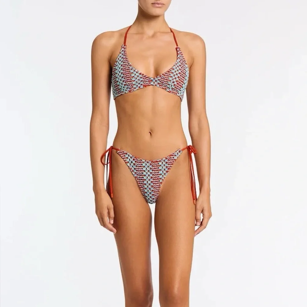 NWOT Triangl Cora Crochet Bikini - Picture 3 of 3